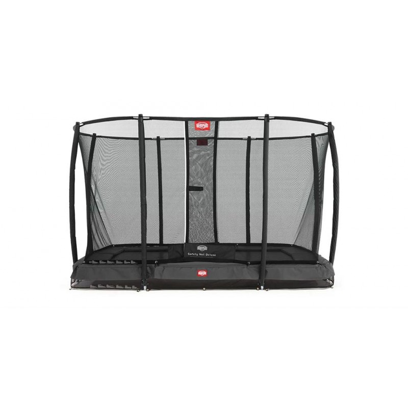 BERG Ultim Champion InGround + Safety Net Deluxe, Priemer 220 x 330, Farba Šedá